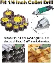 50mmx10mm x 6mm فرشة صنفرة اكس منفصل  ماركة وان تو ثري خشانة #120#220#320#400 (2).webp