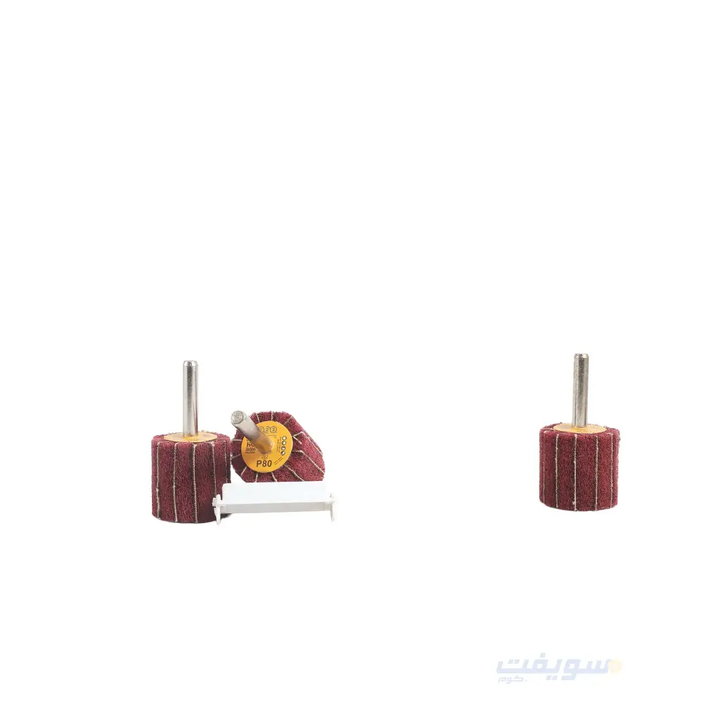 4_30X30X6 فرشة صنفرة بشرائح متداخلة لباد ( راق و راق)  ماركة وان تو ثري خشانة #80.webp