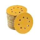5-Inch Sanding Disc Set – 120 Grit | 100 Pieces – Yellow