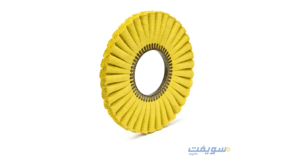 فرشة سيزال تركى مموج أصفر معالج – 16 بوصة (400×150 مم)