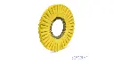 Turkish Treated Yellow Corrugated Sisal Brush – 16 inch (400×150 mm)