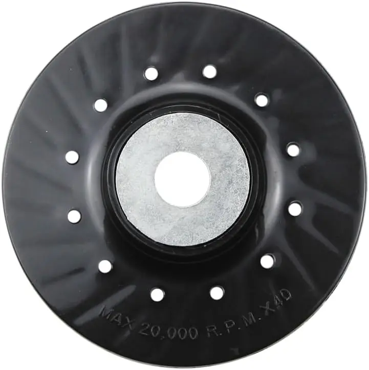 Rapid BHA Support Pad for Sanding – for Resin Fiber Disc with Spiral Cooling