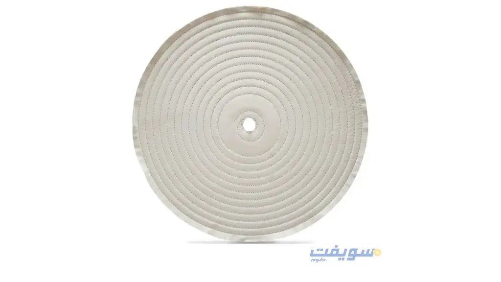 Marpol Natural White Cotton Buffing Wheel – 400×16 mm 🇹🇷
