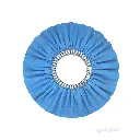 Turkish Blue Pleated Buffing Wheel – 16 Inch – 150 mm Inner Diameter