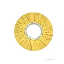 Turkish Yellow Pleated Buffing Wheel – 16 Inch – 150 mm Inner Diameter
