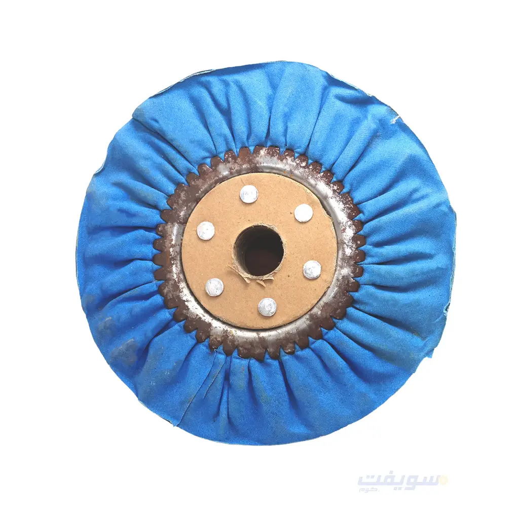 Turkish Blue Cardboard Core Buffing Wheel – 10 Inch – Aggressive Finish for Heavy-Duty Work