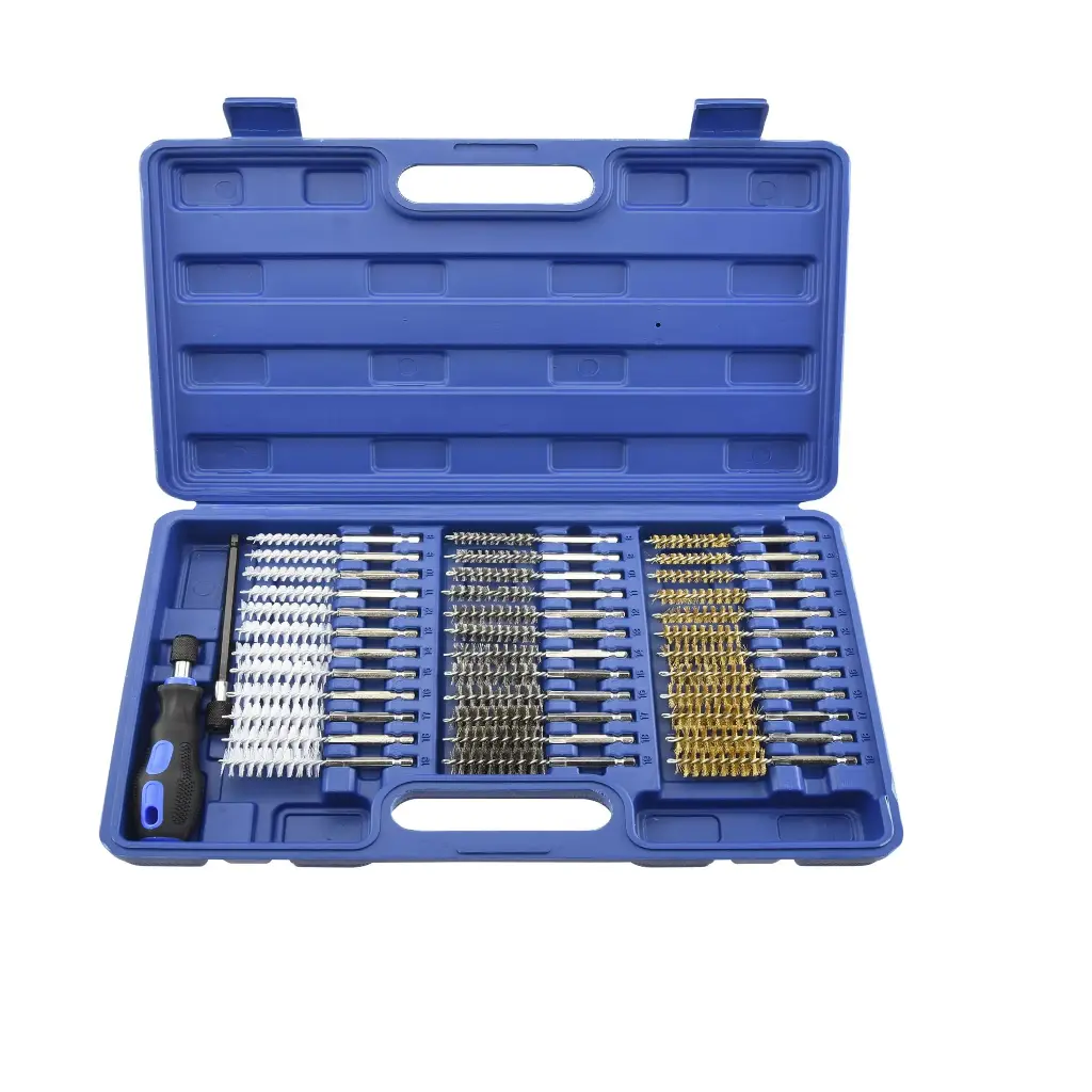 23-Piece Wire Brush Set with 1/4 Inch Hex Shank