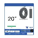 For rough grinding – 123 Black/Brown Stone 20×2×8 inch for heavy-duty workshops