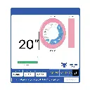 حجر جلخ وردي/أحمر 123 – 20"× 2"× 8"دقة فائقة ومتانة لا مثيل لها