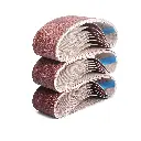 21-Piece Sanding Belt Set with Multi-Grit Levels