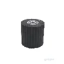 Rubber Drum Wheel 100×100 mm from EBIC