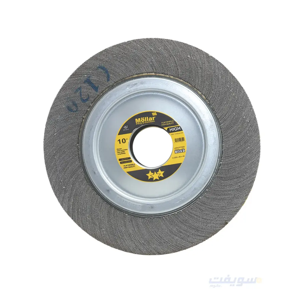 Mollar 10-Inch Open Sanding Wheel with 4cm Thickness