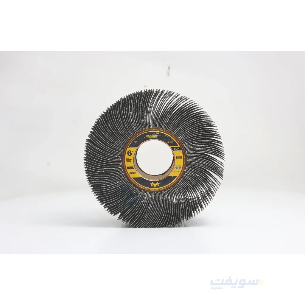 Mollar 6-Inch Open Sanding Wheel with 2-Inch Thickness – 45mm Inner Bore for Motors