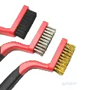 طقم فرش تنظيف متعددة الأغراض (17 سم)  🔧 طقم الصيانة الأساسي للإلكترونيات والقطع الميكانيكية الصغيرة.