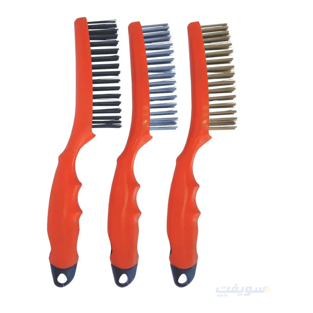 3-Piece Heavy Duty Wire Brush Set (254mm)