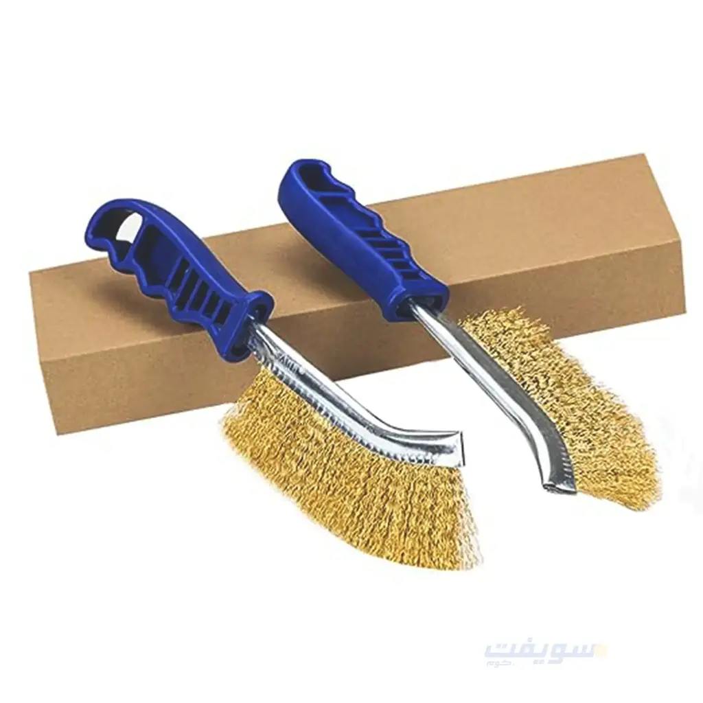 High-Density Mini Detail Wire Brush Set (3-Piece) - Extra Bristles