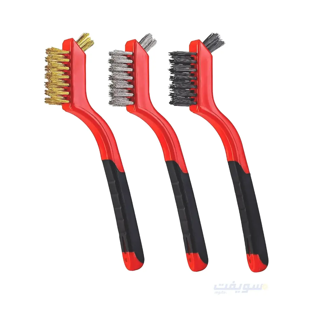 Industrial Wire Brush with Metal Scraper (2-in-1 Heavy Duty)