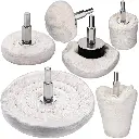 5-Piece Buffing Set for Drill – Shank Wheels for Multi-Task Drills, Specifically for Cars