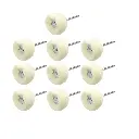 10-Piece Natural Wool Felt Polishing Wheels Set with 1/8" Axis