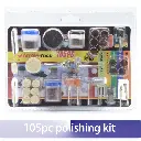 Multi-Purpose Accessory Kit – 105 Pieces for Dremel Tools, Polishing, Cutting, and Sanding