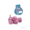 طقم 10 أحجار تجليخ وردي قطر 30 مم × بالاكس 6 مم من CONVEX كفاءة أعلى وتشطيب مثالي لأعمال التجليخ الدقيقة!