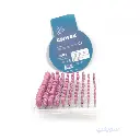 CONVEX Set of 100 Pink Grinding Stones with 3 mm Shank