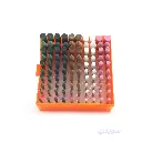 طقم 100 حجر ولباد مشكل اكس 3 مللي من CONVEX حل شامل للتلميع والتجليخ بدقة وكفاءة عالية! 