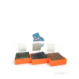 Complete Polishing Felt Set, 3 Grit Grades, 300 Pieces, 3 mm Shank from CONVEX 