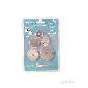 HSS Circular Cutting Blade Set – 5 pcs from CONVEX + Mandrel