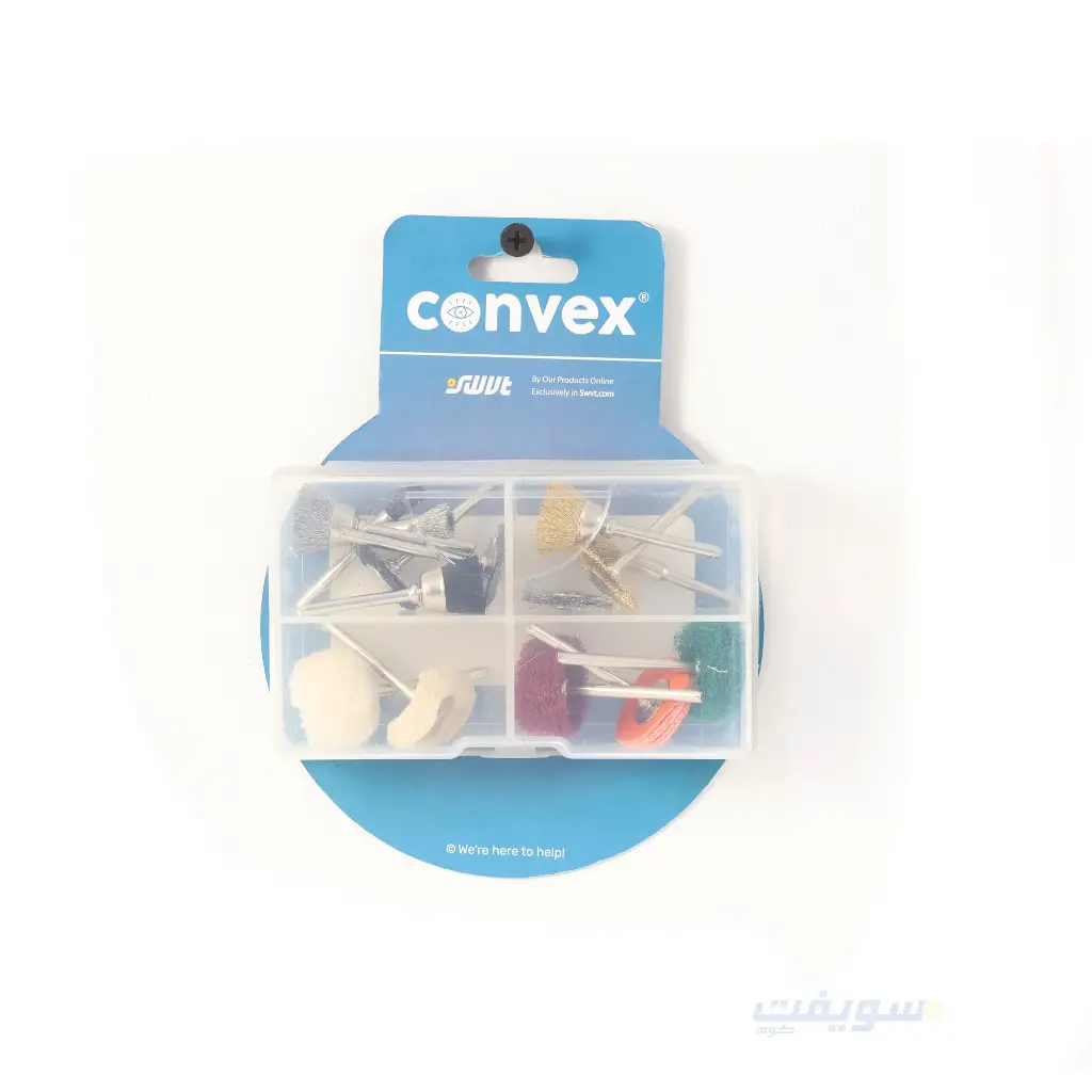 Precision Polishing Kit – 15-Piece Assorted Set from CONVEX, everything you need for professional polishing in one package!