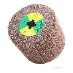 Flap Wheel Drum (Felt and Sandpaper Combination) – Brick Red – Professional Final Touches