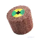 Brick Red Non-Woven Abrasive Felt Drum – Professional Final Touches from the First Pass, from 123 Company!