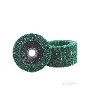 123 Green Felt & Sanding Flap Wheel – 5 Inch, Coarse Grit for Efficient Cleaning and Smooth Finishing