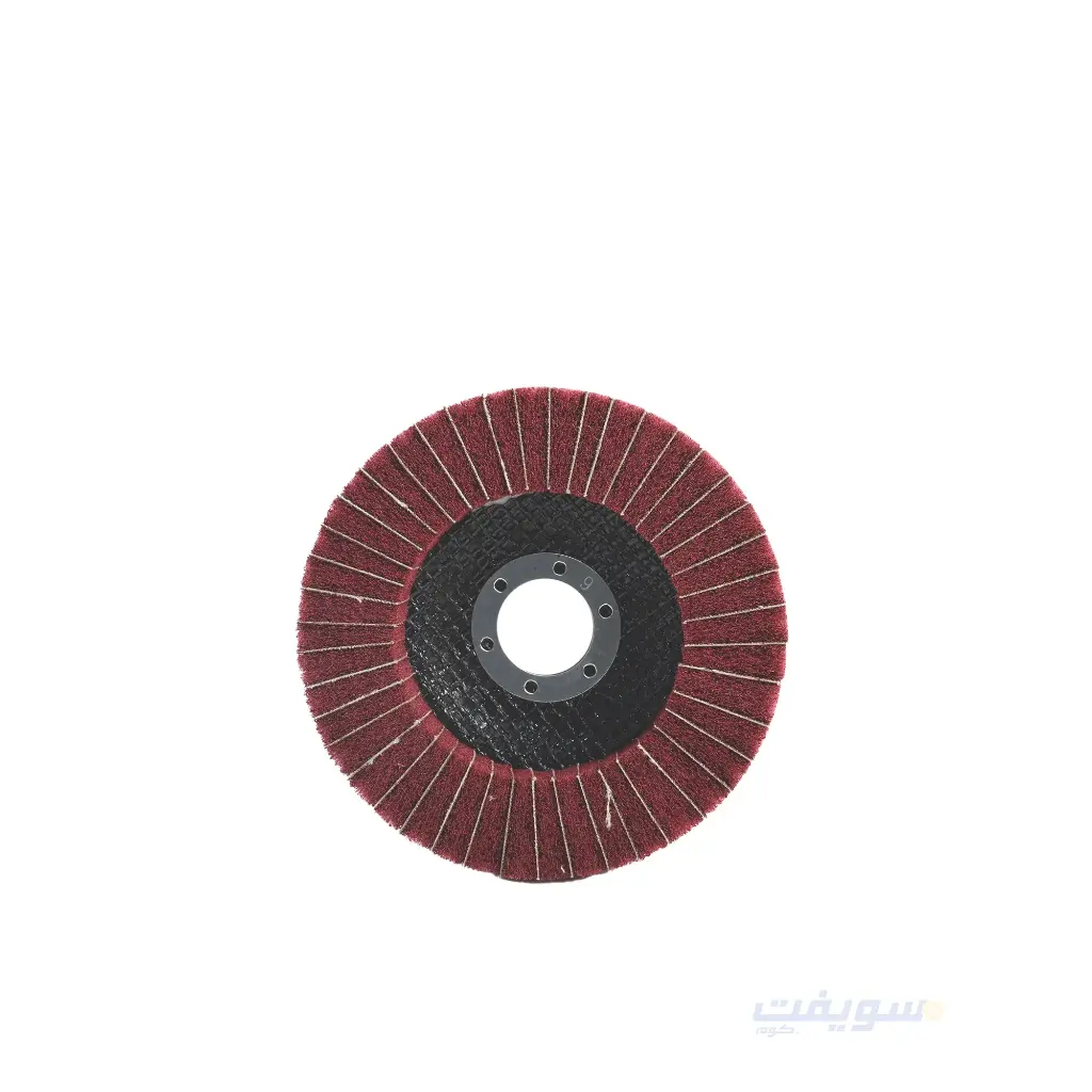 123 Red Nylon Felt & Sanding Flap Wheel – 4.5 Inch for Precise Cleaning and Professional Finishing