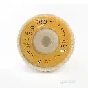 White Polishing Felt Wheel – 5 Inch for Angle Grinder – High Gloss and Smooth Finish by 123