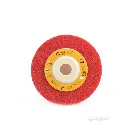 Magic Red Polishing Pad 4 Inch for Angle Grinder – Grit 220 for Final Smooth Finish from 123