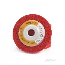 Magic Red Felt Wheel – 5 Inch for Angle Grinder – Grit 320 for Ultra-Fine Finishing by 123