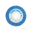 Magic Blue Felt Wheel – 5 Inch for Angle Grinder – Grit 600 by 123