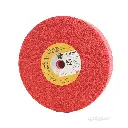 Compressed Motor Felt Wheel – Medium Density – Red – Grit 320 – Size 8×2 Inch – For Industrial Use by 123
