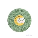 Olive Green Compressed Motor Felt Wheel – High Density – Grit 400 – Size 8×2 Inch – For Industrial Use by 123