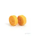 CONVEX Set of 2 Yellow Cotton Buffing Wheels – 2 Inches | Perfect Finish for Jewelry and Fine Products!