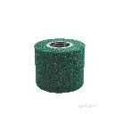 Green Coarse Non-Woven Felt Drum – 12" x 10" from 123 Brand | Powerful Cleaning for Metal Surfaces Before Polishing!