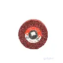 Red-Brown Non-Woven Abrasive Drum – 10″ × 5″ by VOLKER | Medium Finishing with Turkish Quality & German Efficiency!