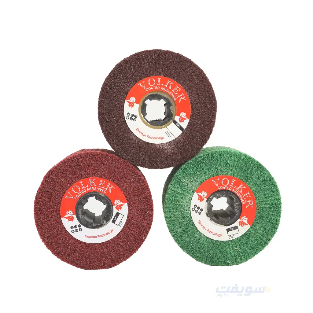 Non-Woven Abrasive Drum Set – VOLKER 10″ × 5″ | Professional Finishing from Coarse to Fine!