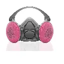 Half Face Mask with 2 P100 Filters