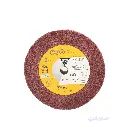 8-Inch Red Motor Felt Wheel from 123 | Reinforced Cardboard Core for Metal Finishing