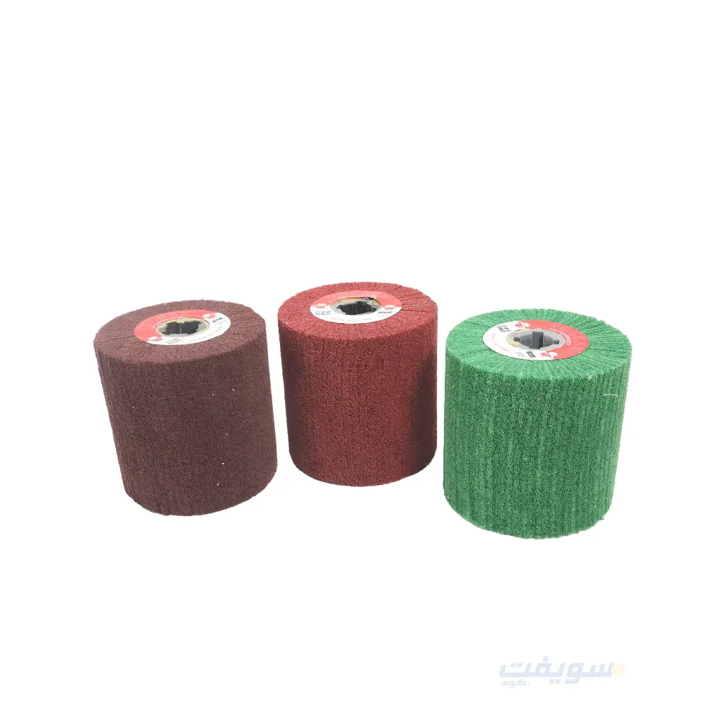 VOLKER Wool Drum Set – Turkey | 10×10 cm | For Metal & Wood Cleaning and Finishing