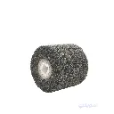 Soft Black Felt Drum 10x10 cm – Italian | For Precision Final Finishing on Metals and Wood