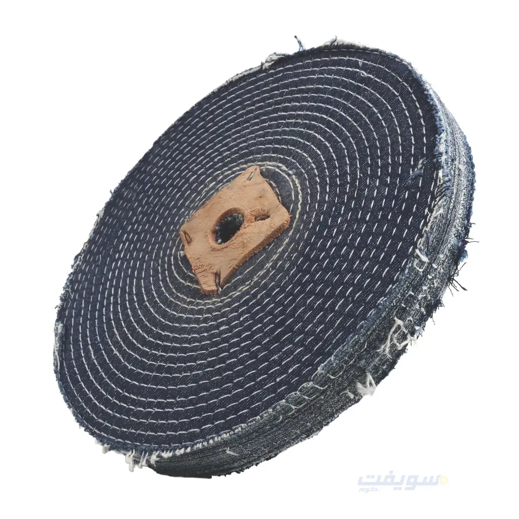 12-Inch Denim Buffing Wheel – Brand 123 | Powerful Industrial Performance for Final Finishing on Metals