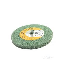 Green Olive Compressed Felt Disc 6 Inch – Grit 400 | 123 Brand